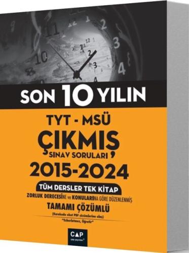 Çap TYT MSÜ Son 10 Yılın Çıkmış Soruları 2025