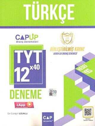 Çap TYT Türkçe 12 x 40 Up Deneme