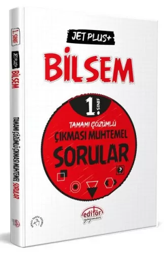 Editör 1. Sınıf Jet Plus BİLSEM Hazırlık Çıkması Muhtemel Sorular 2025