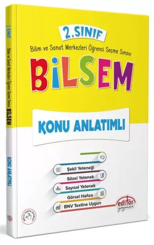 Editör 2. Sınıf Bilsem Konu Anlatımlı 2025