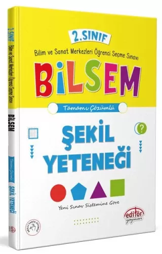 Editör 2. Sınıf Bilsem Şekil Yeteneği Tamamı Çözümlü 2025