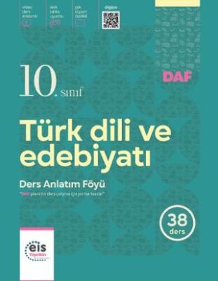 Eis 10. Sınıf Türk Dili Ve Edebiyatı DAF 2026