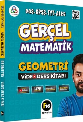 F10 Gerçel Matematik DGS KPSS TYT ALES Geometri Video Ders Kitabı