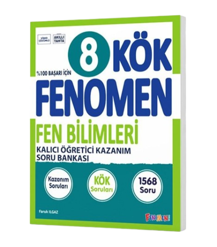 Fenomen 8. Sınıf Fen Bilimleri KÖK Soru Bankası