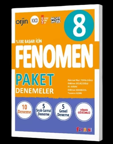Fenomen 8. Sınıf 8 Paket Deneme