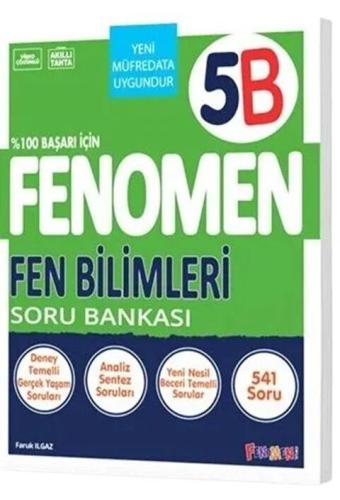 Fenomen 5. Sınıf Fen Bilimleri Soru Bankası B