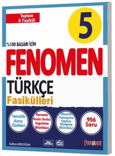 Fenomen 5. Sınıf Türkçe Fasikülleri Seti