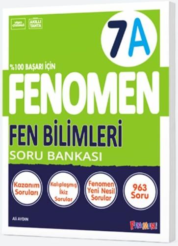 Fenomen 7. Sınıf Fen Bilimleri Soru Bankası A