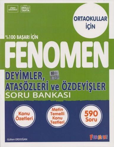 Fenomen 8. Sınıf Deyimler Atasözleri ve Özdeyişler Soru Bankası