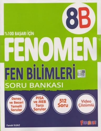 Fenomen 8. Sınıf Fen Bilimleri Soru Bankası B