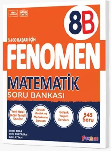 Fenomen 8. Sınıf Matematik Soru Bankası B