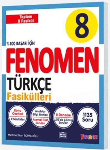 Fenomen 8. Sınıf Türkçe Fasikül Seti 8 Kitap
