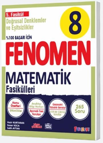 Fenomen 8. Sınıf Matematik 5.Fasikül