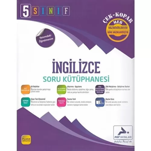 Paraf 5. Sınıf İngilizce Soru Kütüphanesi