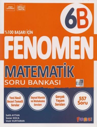Fenomen 6. Sınıf Matematik Soru Bankası B 2026