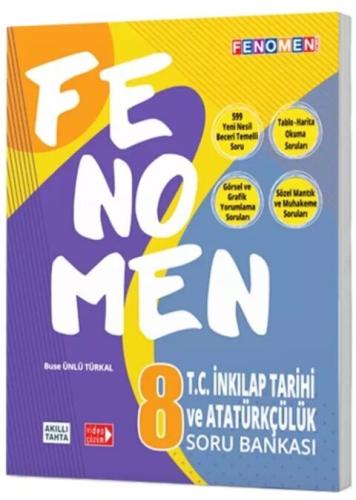 Fenomen 8. Sınıf T.C. İnkılap Tarihi ve Atatürkçülük Soru Bankası