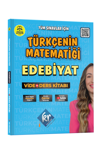 Kr Akademi Gamze Hoca Türkçenin Matematiği Tüm Sınavlar İçin Edebiyat Video Ders Kitabı