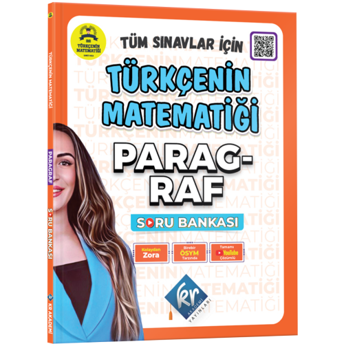 Kr Akademi Gamze Hoca Türkçenin Matematiği Tüm Sınavlar İçin Paragraf Soru Bankası