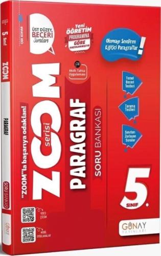 Günay 5. Sınıf Paragraf Zoom Soru Bankası 2026