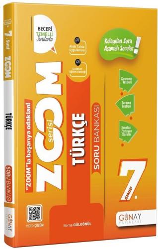 Günay 7. Sınıf Türkçe Zoom Soru Bankası