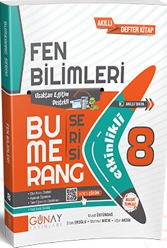 Günay 8. Sınıf Bumerang Fen Bilimleri Soru Bankası