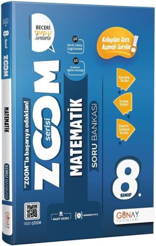 Günay 8. Sınıf Matematik Zoom Soru Bankası