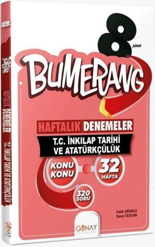 Günay 8. Sınıf T.C İnkılap Tarihi ve Atatürkçülük Bumerang Konu Konu H