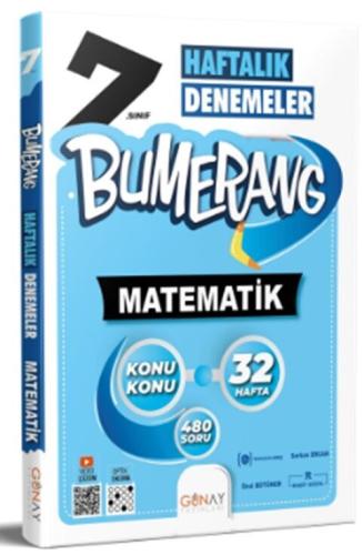 Günay 7. Sınıf Bumerang Matematik 32 Haftalık Deneme
