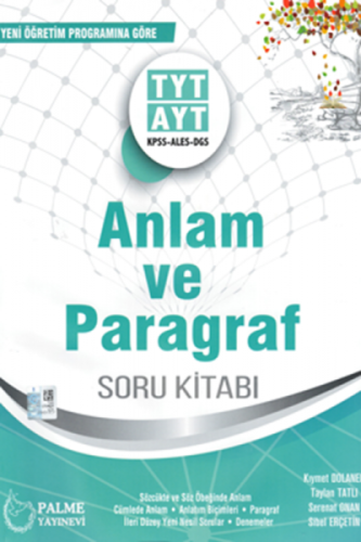 Palme TYT AYT Anlam ve Paragraf Soru Kitabı