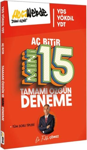 HocaWebde YDS YÖKDİL YKSDİL Aç Bitir Mini 15 Deneme