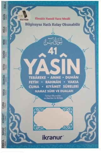 İkranur 41 Yasin Çanta Boy