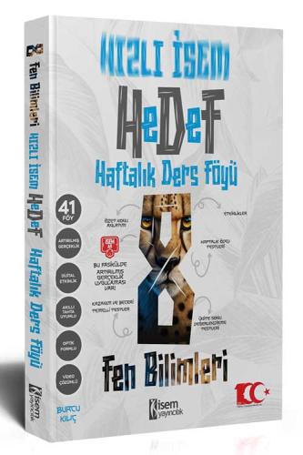 İsem 8. Sınıf Hızlı İsem Fen Bilimleri Haftalık Ders Föyü 2024
