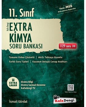 Kafadengi 11. Sınıf Extra Kimya Soru Bankası