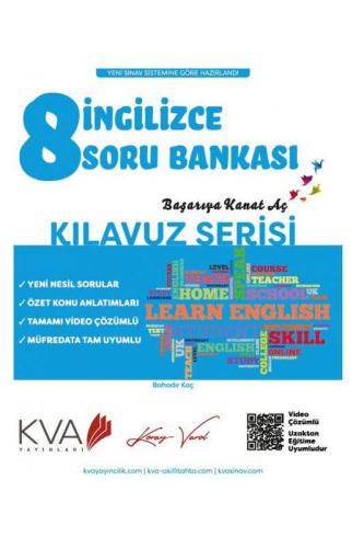 Koray Varol 8. Sınıf İngilizce Kılavuz Serisi Soru Bankası