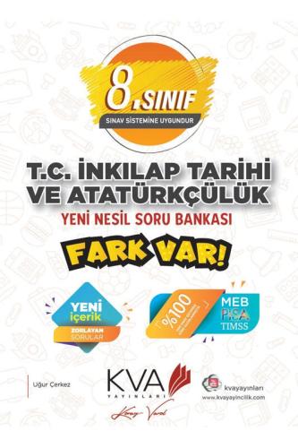 Koray Varol 8. Sınıf T.C. İnkılap Tarihi ve Atatürkçülük Yeni Nesil Soru Bankası Fark Var