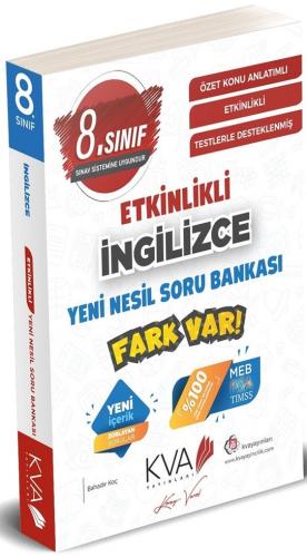 Koray Varol 8. Sınıf İngilizce Yeni Nesil Soru Bankası Fark Var