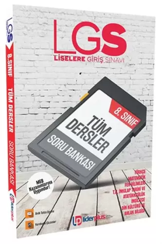 Lider Plus 8. Sınıf LGS Tüm Dersler Soru Bankası