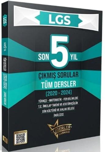 Liderler Karması 8. Sınıf LGS Tüm Dersler Çıkmış Sorular Son 5 Yıl Çözümlü