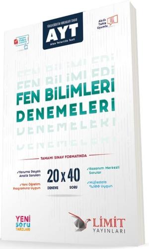 Limit AYT Fen Bilimleri 20 Deneme