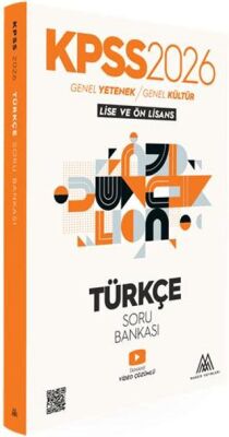 Marsis KPSS Türkçe Soru Bankası 2026