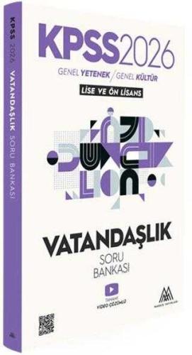 Marsis KPSS Vatandaşlık Soru Bankası 2026