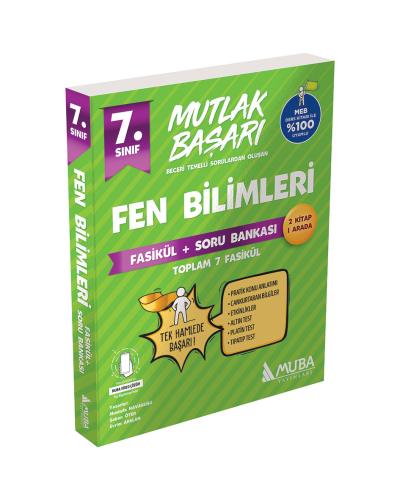 Muba 7. Sınıf Fen Bilimleri Fasikül + Soru Bankası