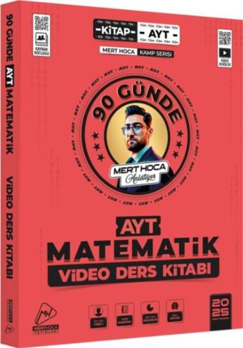 Mert Hoca 90 Günde AYT Matematik Kampı Video Ders Kitabı 2025
