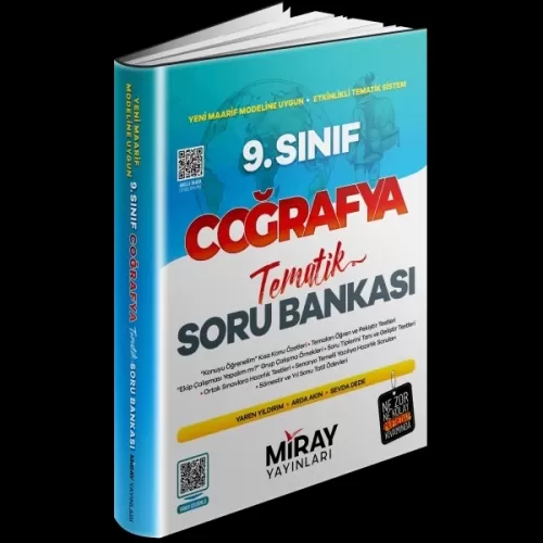 Miray 9. Sınıf Coğrafya Tematik Konu Özetli Soru Bankası