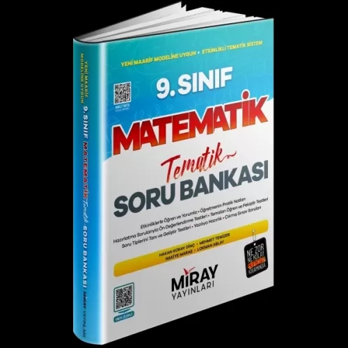 Miray 9. Sınıf Matematik Tematik Konu Özetli Soru Bankası