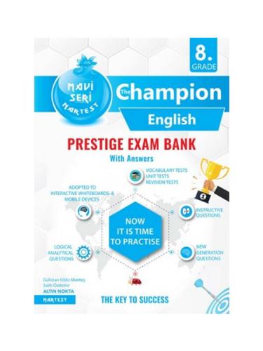 Nartest 8. Sınıf Mavi İngilizce Soru Bankası