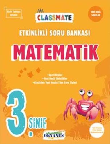 Okyanus 3. Sınıf Classmate Matematik Etkinlikli Soru Bankası