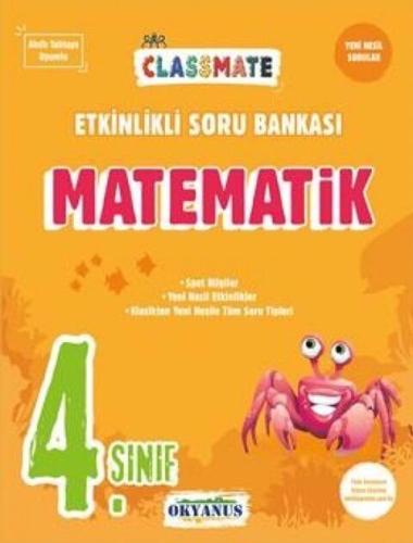 Okyanus 4. Sınıf Classmate Matematik Etkinlikli Soru Bankası
