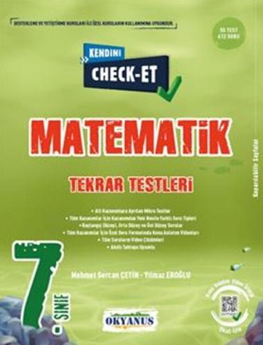 Okyanus 7. Sınıf Kendini Check Et Matematik Tekrar Testleri