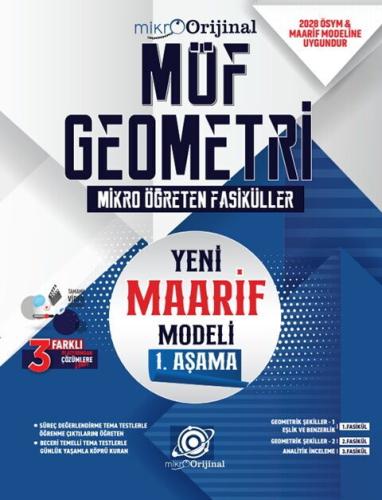 Mikro Orijinal TYT Geometri Maarif Model 1. Aşama Mikro Öğreten Fasikü